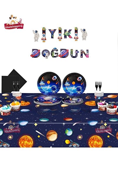 Bkmc 16 Personality Space Birthday - Decoratiune pentru petrecere pentru copi...