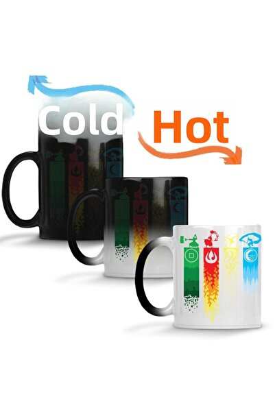 Baskı Dükkanı Avatar The Last Airbender Anime Magic Mug Cup Porcelain