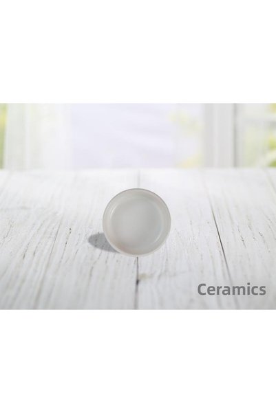 Keramika KERAMİKA MATTE WHITE POT & JAM BOWL - 8 CM
