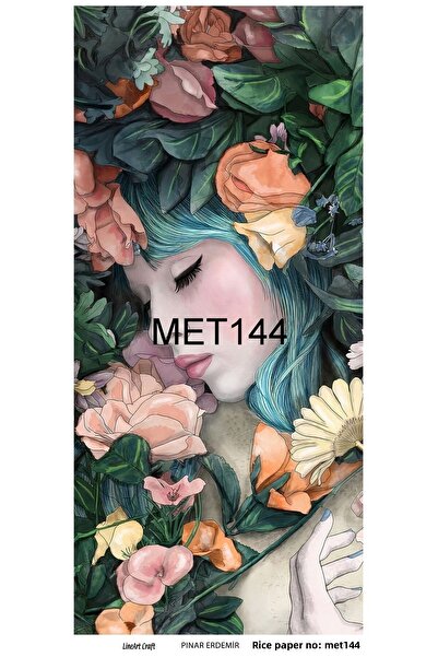 LİNEART ورق تزيين نحاسي La Met144