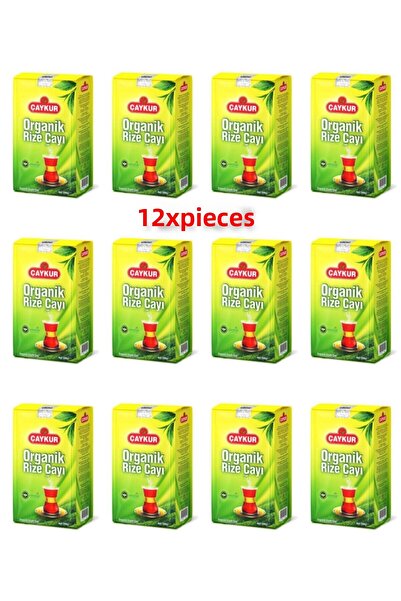 bydemir شاي كايكور رايزي العضوي 500 جرام 12x قطعة