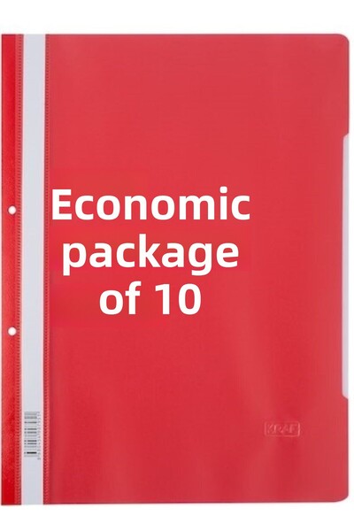 KRAF ملف سلكي أحمر 10 عبوات