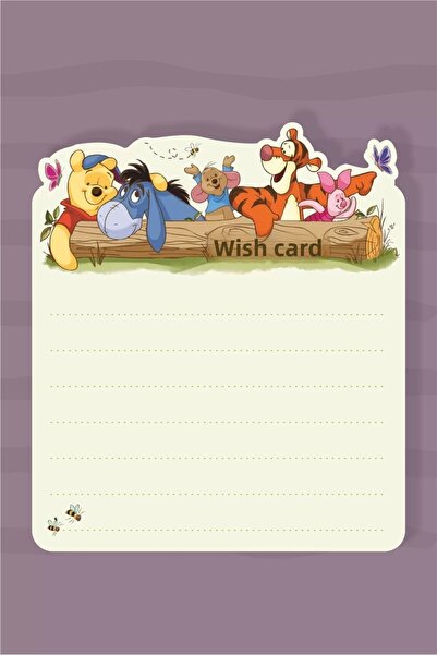 neşeli günlerim Felicitări tematice Winnie The Pooh, pachet de 20