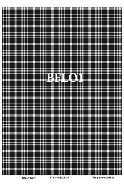 LİNEART BFLO1- ورق ديكوباج نحاسي - 29x42 سم