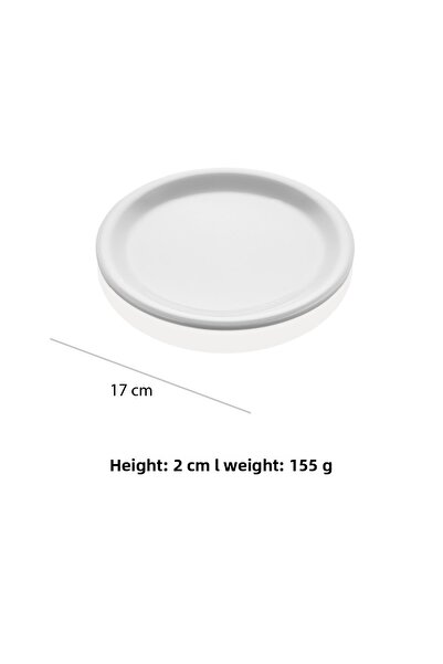 Alezy 643 Göreme Melamine Thermostar Arya Service Plate 17 cm