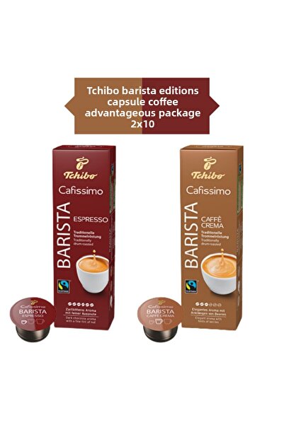 Tchibo كبسولة قهوة باريستا إيديشنز - عبوة مميزة 2x10