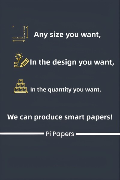 Pi Papers Europe Map, Non-Marking, Non-Adhesive Self-Retaining, Practical, Static Smart Paper Map