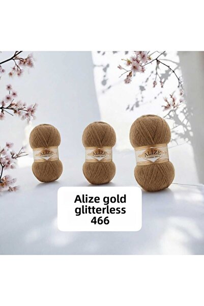 ÇEÇEN HOME (3 قطع) أليز أنجورا جولد 466 (100 جرام 500 متر)