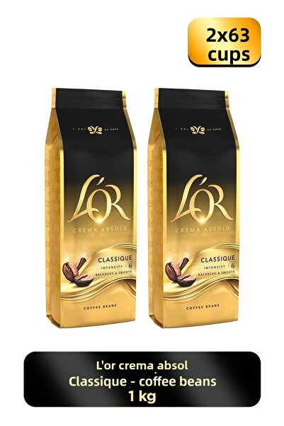 L'OR كريما أبسولو كلاسيك كور كوفي 500 جرام