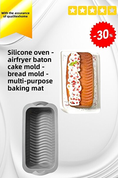 kalitexhome قالب مقلاة هوائية من السيليكون وحصيرة الخبز حاوية شوكولاتة دبي