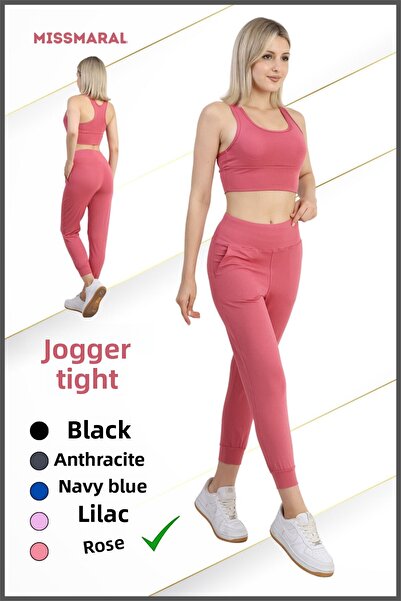 missmaral Trend Jogger 106103 - High Waist Joggers, Comfortable Fit, Double Side Pockets Sports Look