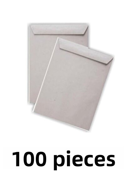 Diplomat 100 قطعة سيليكون 90 جرام 26x35 سم حقيبة مغلف كرافت