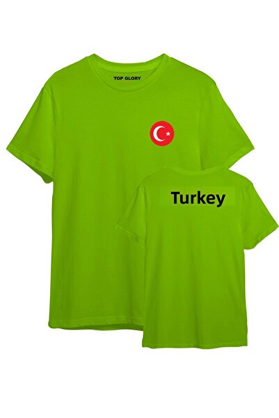 TOP GLORY Μπλουζάκι Türkiye Printed - Türkiye T-Shirt