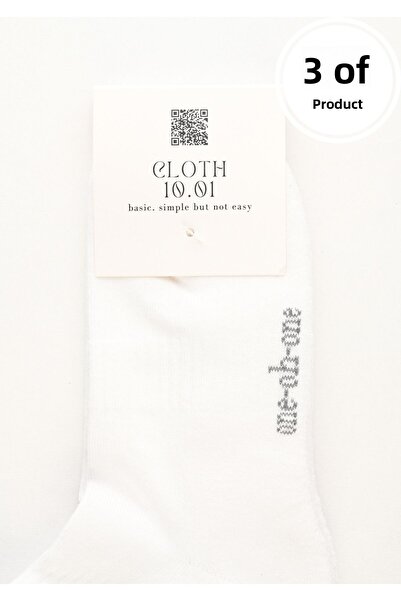 Cloth 1001 عبوة من 3 جوارب رياضية قصيرة قطنية (جوارب تنس)