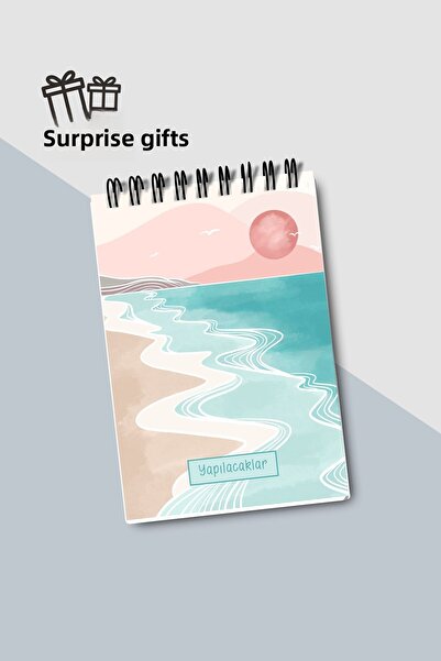 Eldesen Tasarım دفتر ملاحظات مقاس A6، غطاء من الورق المقوى المرن، دفتر ملاحظا...