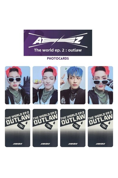 Kpop Dünyasi ATEEZ Hongjoong '' The World Ep 2 : OUTLAW '' Σετ υπολογιστή