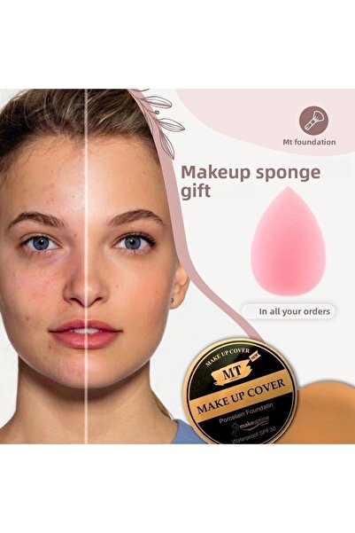 MT Porcelain Foundation Make-up Cover 210 Normal Tone
