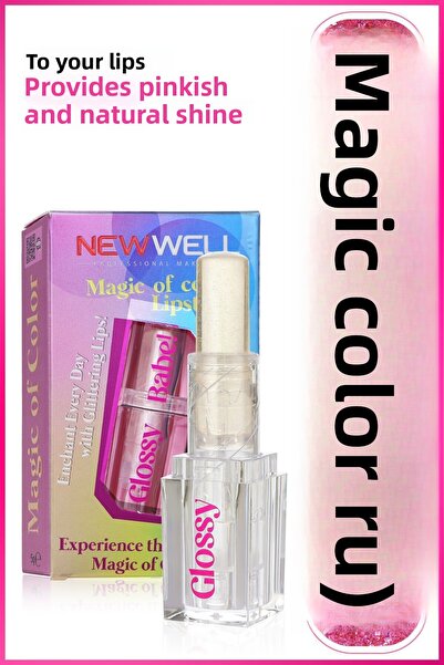 New Well Magic Of Color - Brightening Transparent Lipstick Lipstick 5 gr