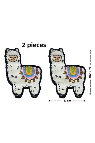 Megas Etiket لاما اللطيفة (دراما لاما) المنسوجة/الرقعة المعلقة بالحديد