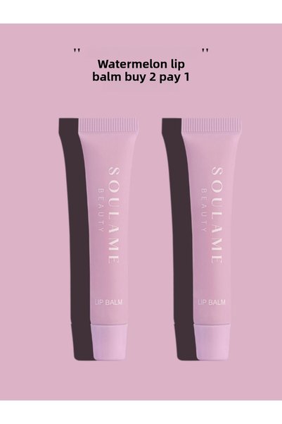 SouLame Beauty اشتري 2 واحصل على 1 بلسم الشفاه "Watermelon" - ملمع شفاه فائق ...