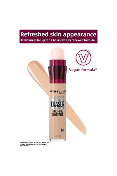 Maybelline New York مايبيلين خافي عيوب البشرة الفوري المضاد للشيخوخة -01 لايت