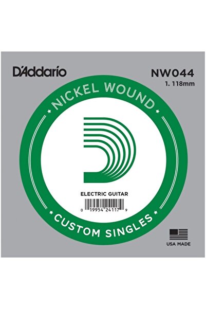 Daddario D'addario أحادية الجروح الصوتية أو الكهربائية من النيكل .044 سلسلة و...