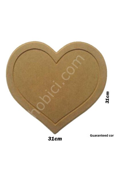 İstanbul Hobi Heart Supla Wood (mdf) Object L281