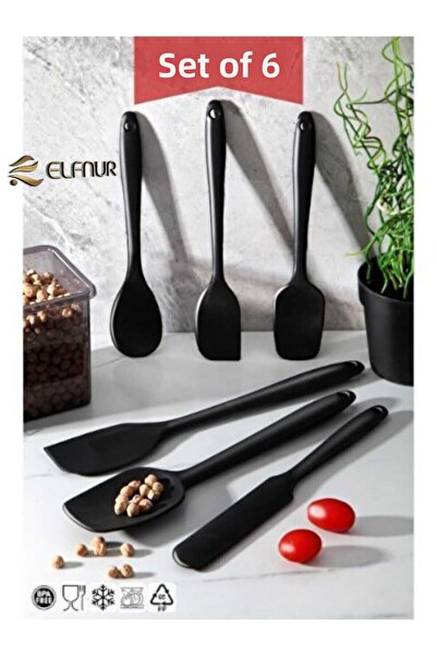 elfnur مجموعة من 6 قطع من فرشاة البيض المصنوعة من السيليكون المقاومة للحريق و...