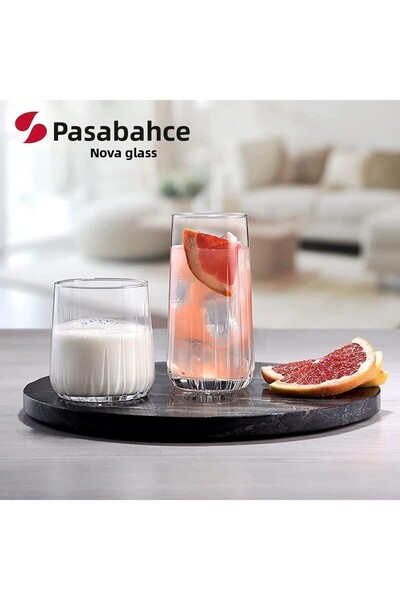Paşabahçe Nova Water and Soft Drink Glass Set 12 Pieces
