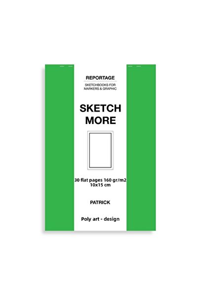 Poli Art Design كراسة الرسم - كراسة الرسم الجيب (للعلامات والرسومات)