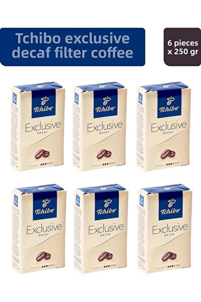 Tchibo مجموعة قهوة مفلترة حصرية مكونة من 6 قطع - 250 جرام
