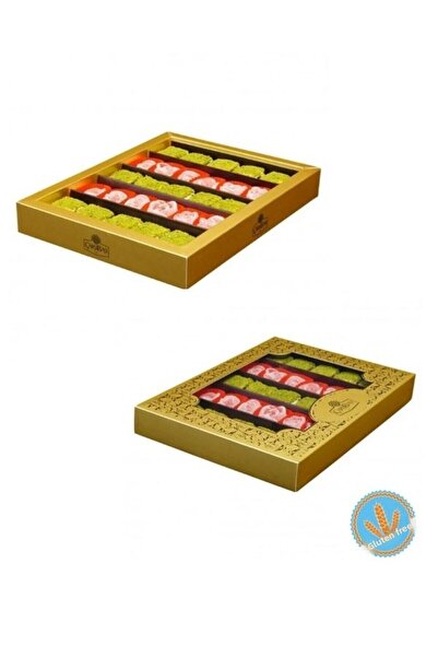 çarşıbaşı بقلاوة حلقوم تركي وروز لوكوم - 600 جرام