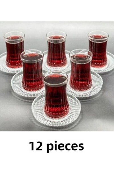 Paşabahçe Elysia 60 Pieces Multi-Purpose, Cup, Bowl, Snack Bowl, Tea Set Dowry Set