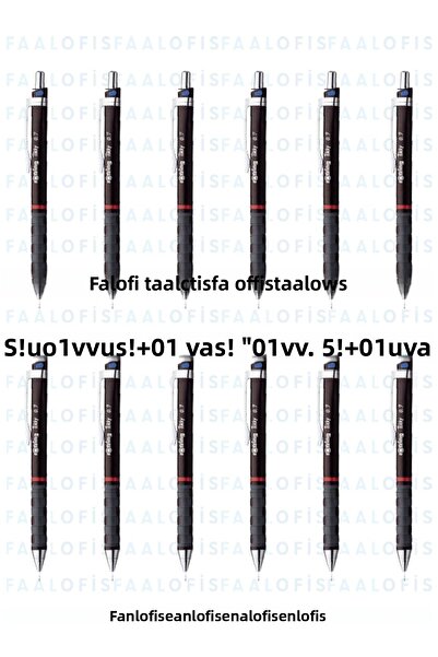 Rotring Box of 12 0.7 Tikky Tip Pen Versatil Pen