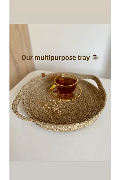 Parla Life Handmade Multi-Purpose Decorative Tray 31x37 cm