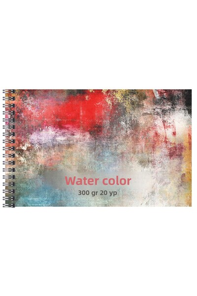 Cankardeş كتاب الألوان المائية سكيتشبوك 300 جرام 10x16 سم