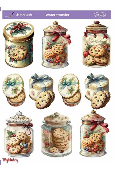 LİNEART سلسلة رأس السنة الجديدة - نقل مائي LineArt LNT-2325 25x35