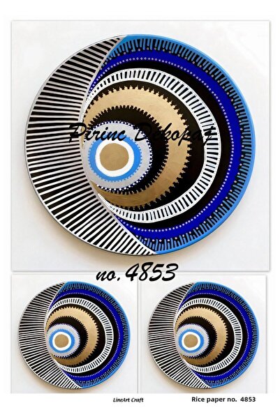 LİNEART Lineart Brass Decopage Paper No:L4853- 29X42Cm