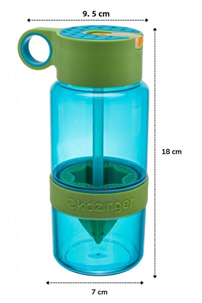 Buffer ® Citrus Lemon Squeeze Practical Detox Toxin Removal Water Bottle Sports Bottle