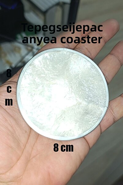 TAŞÇIZADE White Mother of Pearl Coaster 1 Piece