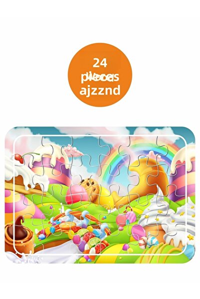 LİPYOS لغز خشبي من حلوى الربيع 24 قطعة