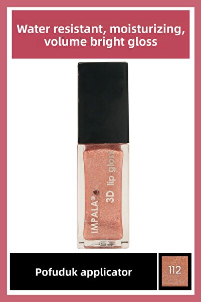 IMPALA 3D Lip Gloss Lip Gloss No:112