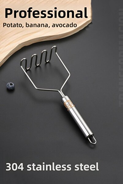 Transformacion 304 Stainless Steel Potato Masher - Banana, Avocado, Carrot - ...