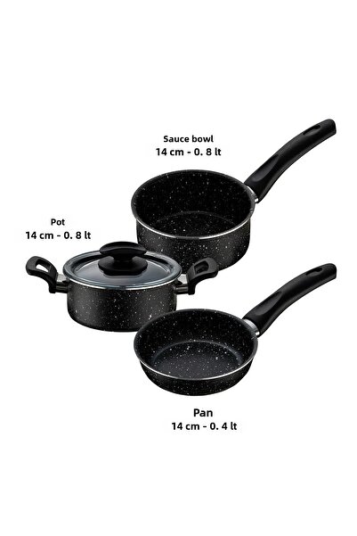 Emsan Nova 4 Piece Midi Cookware Set