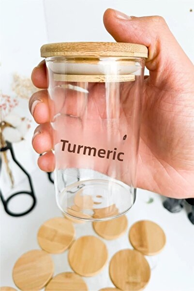 Think And Print Αλφαβητική Διαφανής Ετικέτα για Μπαχαρικά και Βάζα - 4x2,5 εκ.