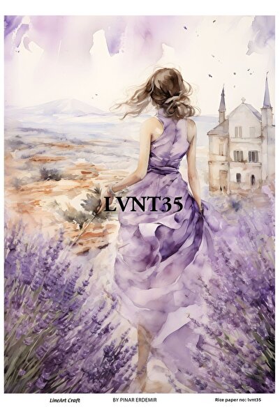 LİNEART Lvnt35- 29X42Cm Brass Decopage Paper