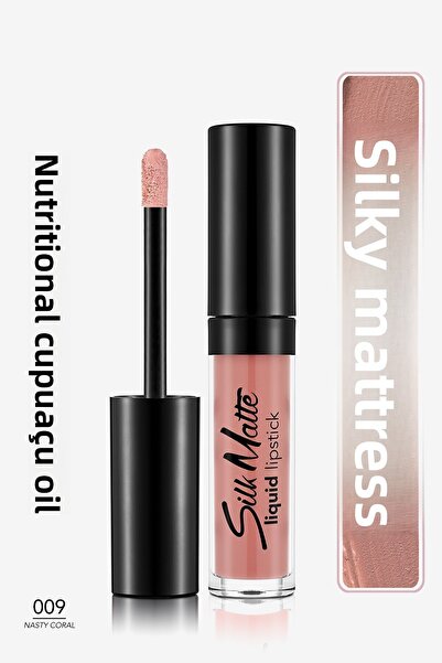 Flormar Матово течно червило - 09 N.Coral