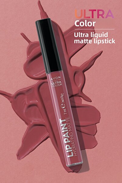 AVON Ultra Color Ultra Liquid Matte Lipstick 7 MlVelvet Hibiscus