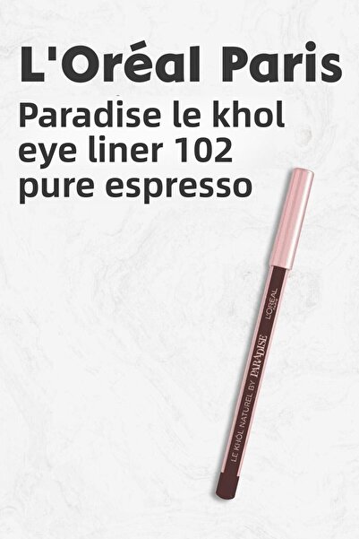 L'Oreal Paris Loreal Paris Paradise Le Khol Eye Pencil - 102 Pure Espresso