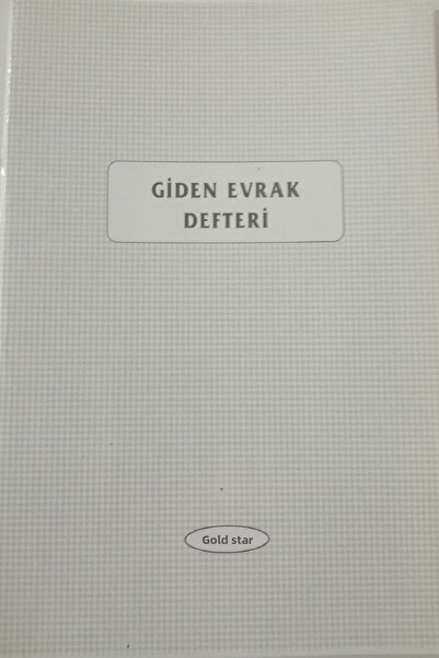 UYSAL Gold Star Patterned 30x20 Document Book